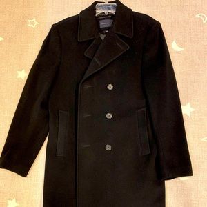 Banana republic mens wool coat